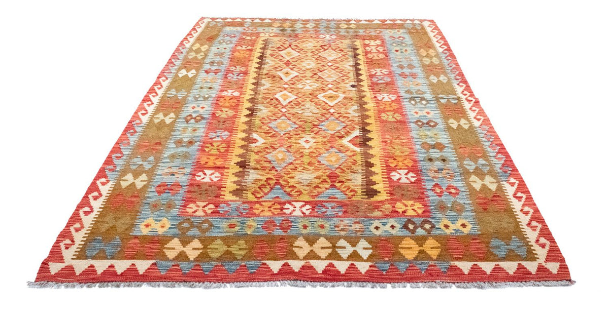 Kelim Rug - Oriental - 252 x 162 cm - gold