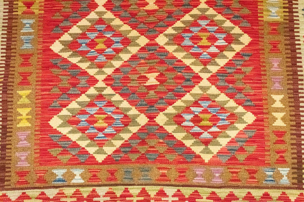 Kelim Rug - Oriental - 242 x 156 cm - orange