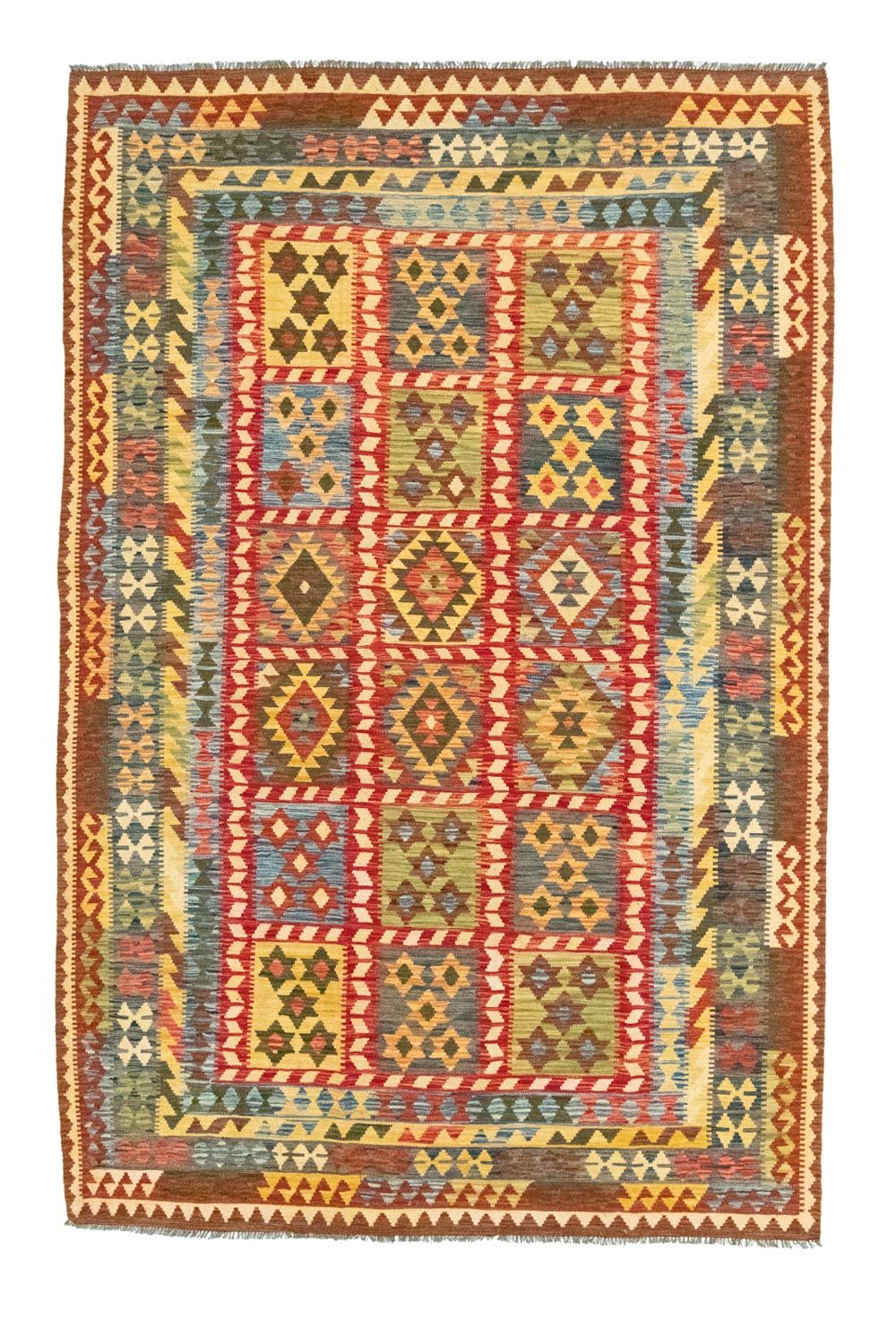 Kelim Rug - Oriental - 314 x 208 cm - multicolored