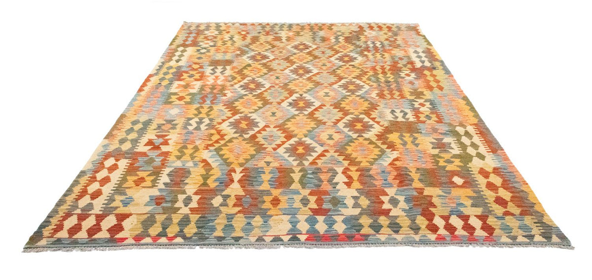 Kelim Rug - Oriental - 298 x 198 cm - brown