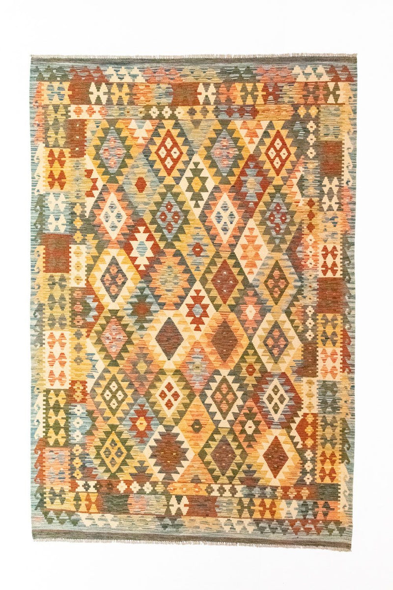 Afghan Kilim Rug 296x197cm