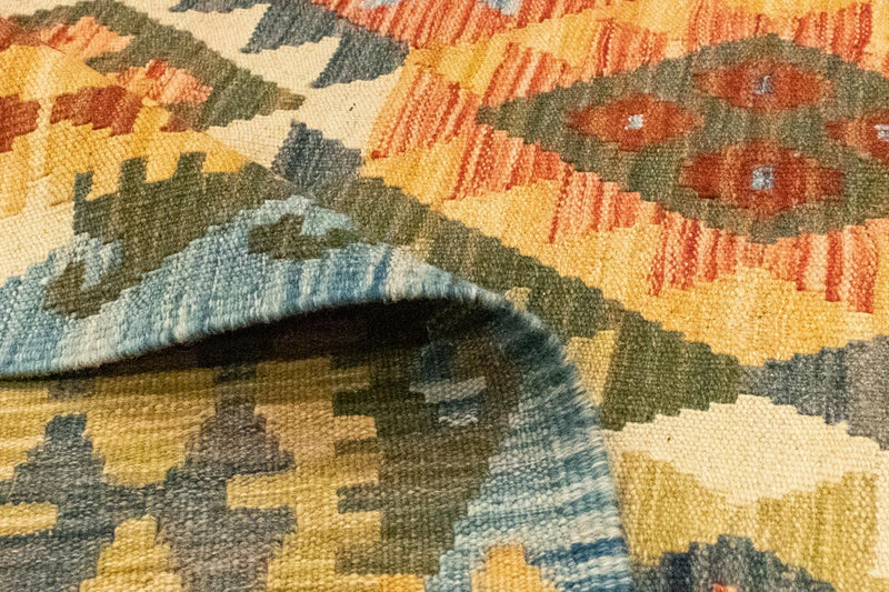 Afghan Kilim Rug 296x197cm
