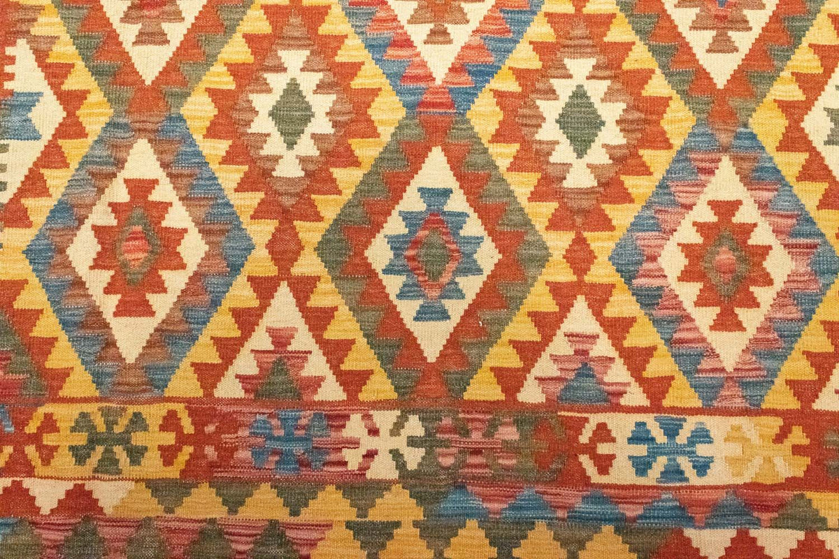 Kelim Rug - Oriental - 287 x 201 cm - brown