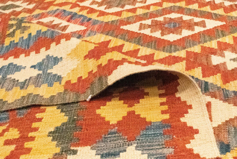 Kelim Rug - Oriental - 287 x 201 cm - brown