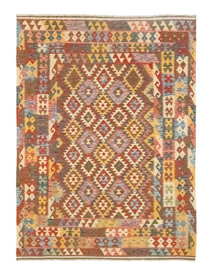 Kelim Rug - Oriental - 300 x 207 cm - brown