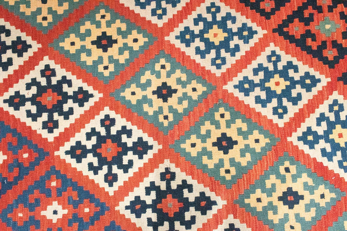 Kelim Rug - Oriental - 297 x 202 cm - orange