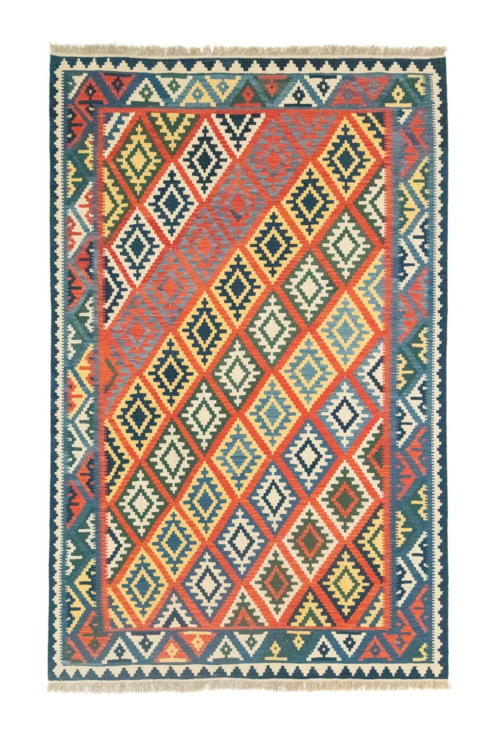 Kelim Rug - Oriental - 300 x 208 cm - orange