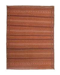 Kelim Rug - Oriental - 223 x 166 cm - brown