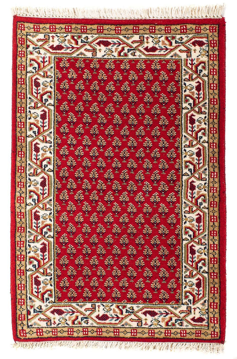 Oriental Rug - Mir - Indus - 90 x 60 cm - dark red