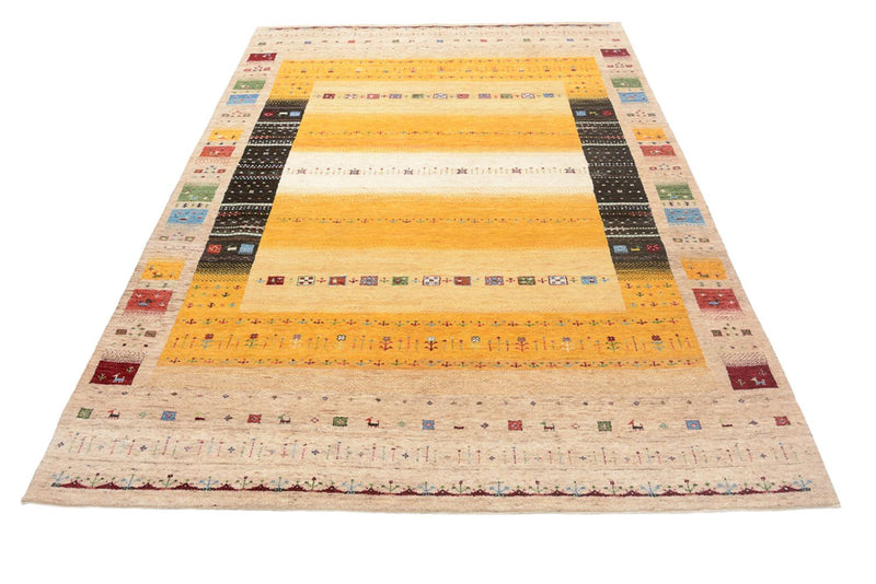 Gabbeh Rug - Loribaft Indus - 245 x 173 cm - multicolored