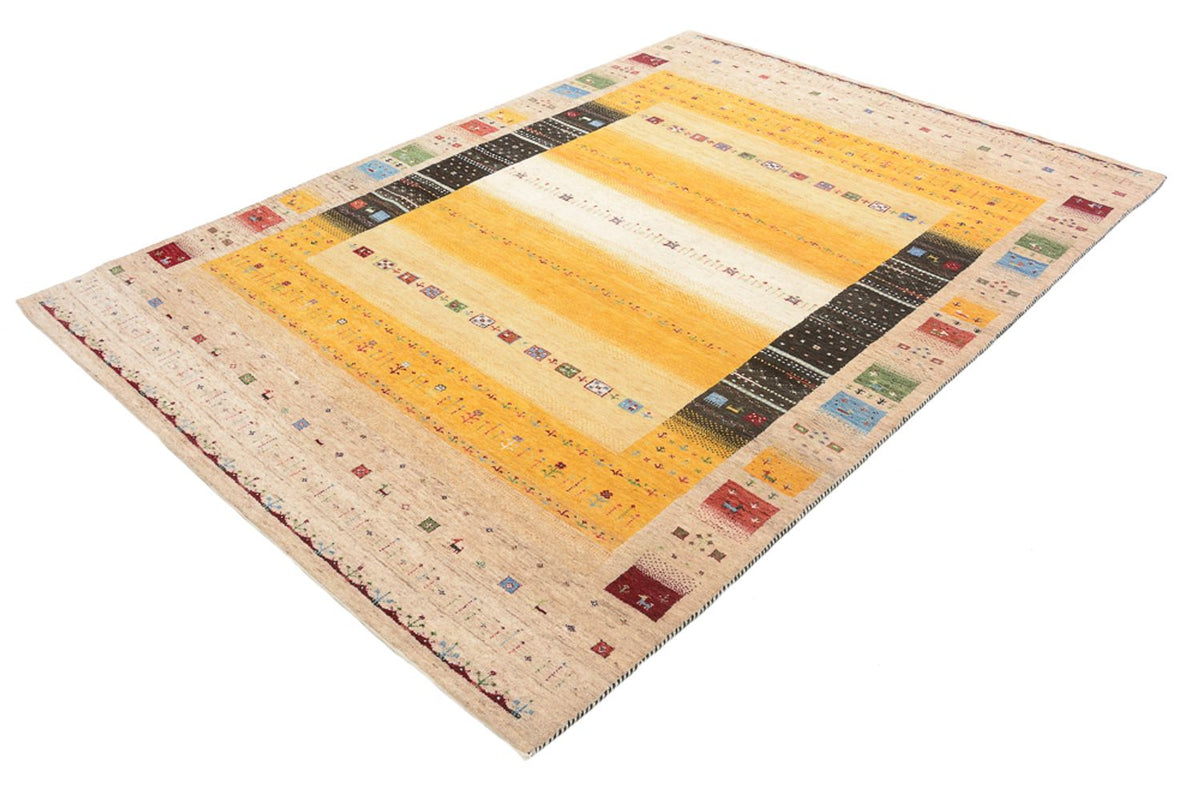 Gabbeh Rug - Loribaft Indus - 245 x 173 cm - multicolored