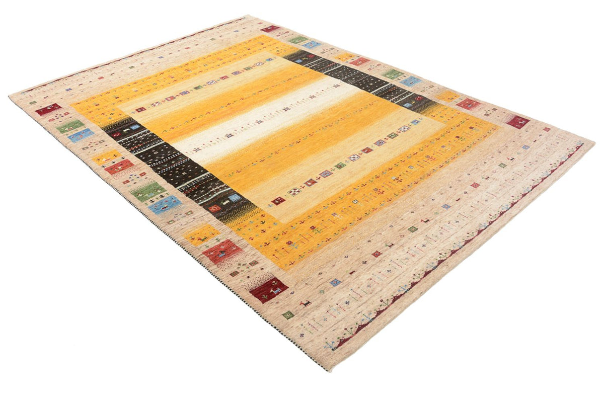 Gabbeh Rug - Loribaft Indus - 245 x 173 cm - multicolored