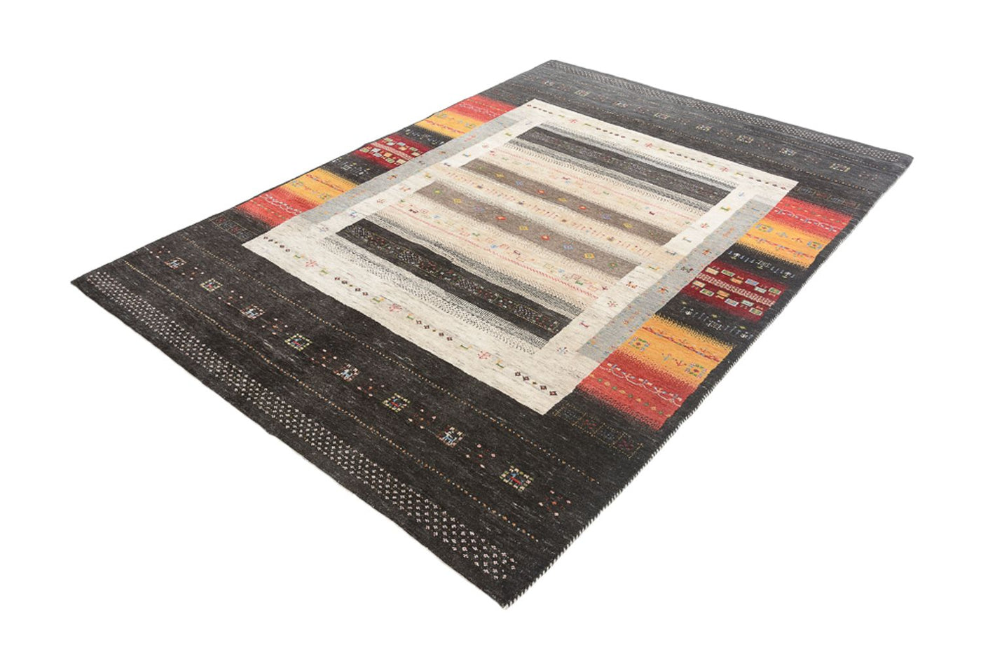 Indo Loribaft Rug 241x175cm - Wool Rug