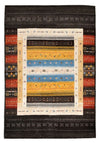 Indo Loribaft Rug 143x212cm - Wool Rug - Rectangle / Multicolored / 143 x 212 cm Rectangle