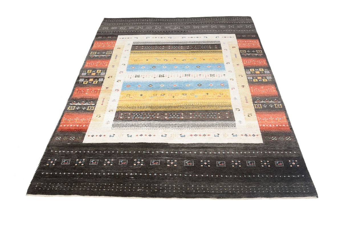 Gabbeh Rug - Loribaft Indus - 212 x 143 cm - multicolored