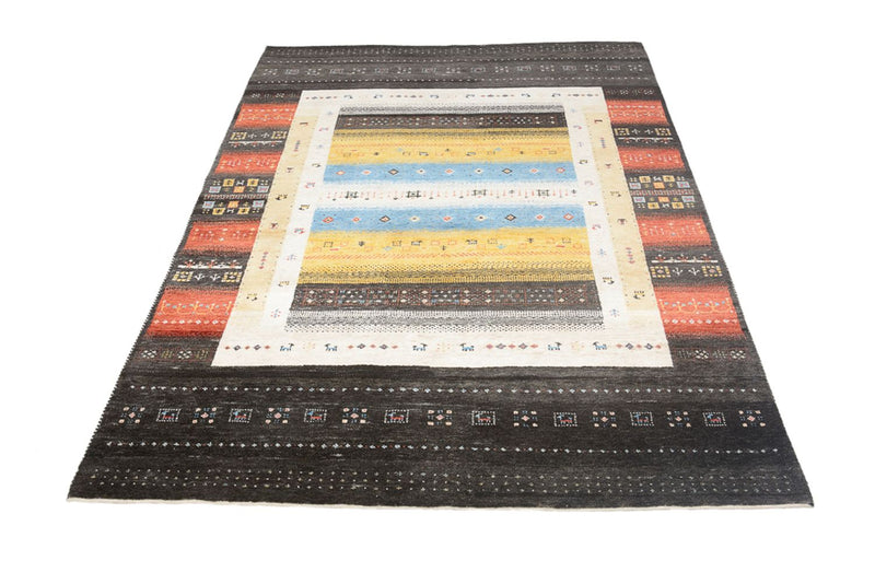 Gabbeh Rug - Loribaft Indus - 212 x 143 cm - multicolored