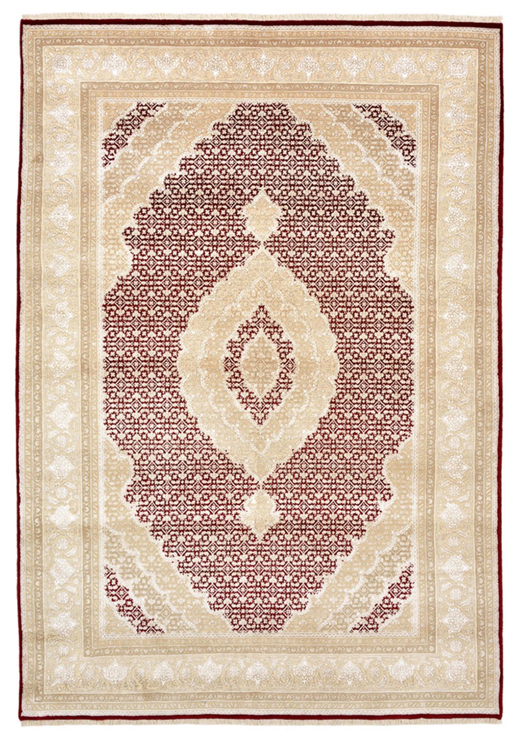 Oriental Rug - Tabriz - 243 x 167 cm - cream