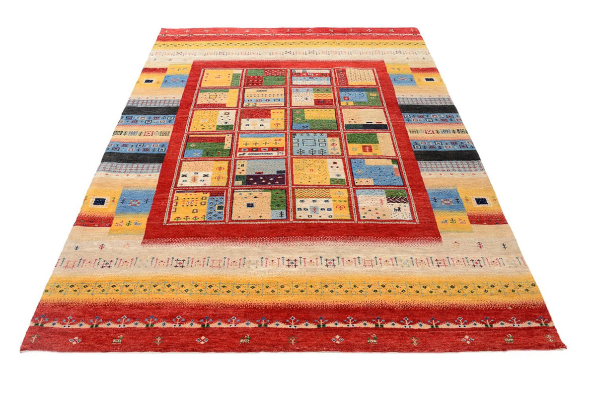 Gabbeh Rug - Loribaft Indus - 236 x 169 cm - multicolored