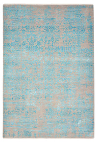 Designer Rug - 247 x 170 cm - turquoise