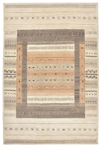 Gabbeh Rug - Loribaft Indus - 299 x 205 cm - dark beige