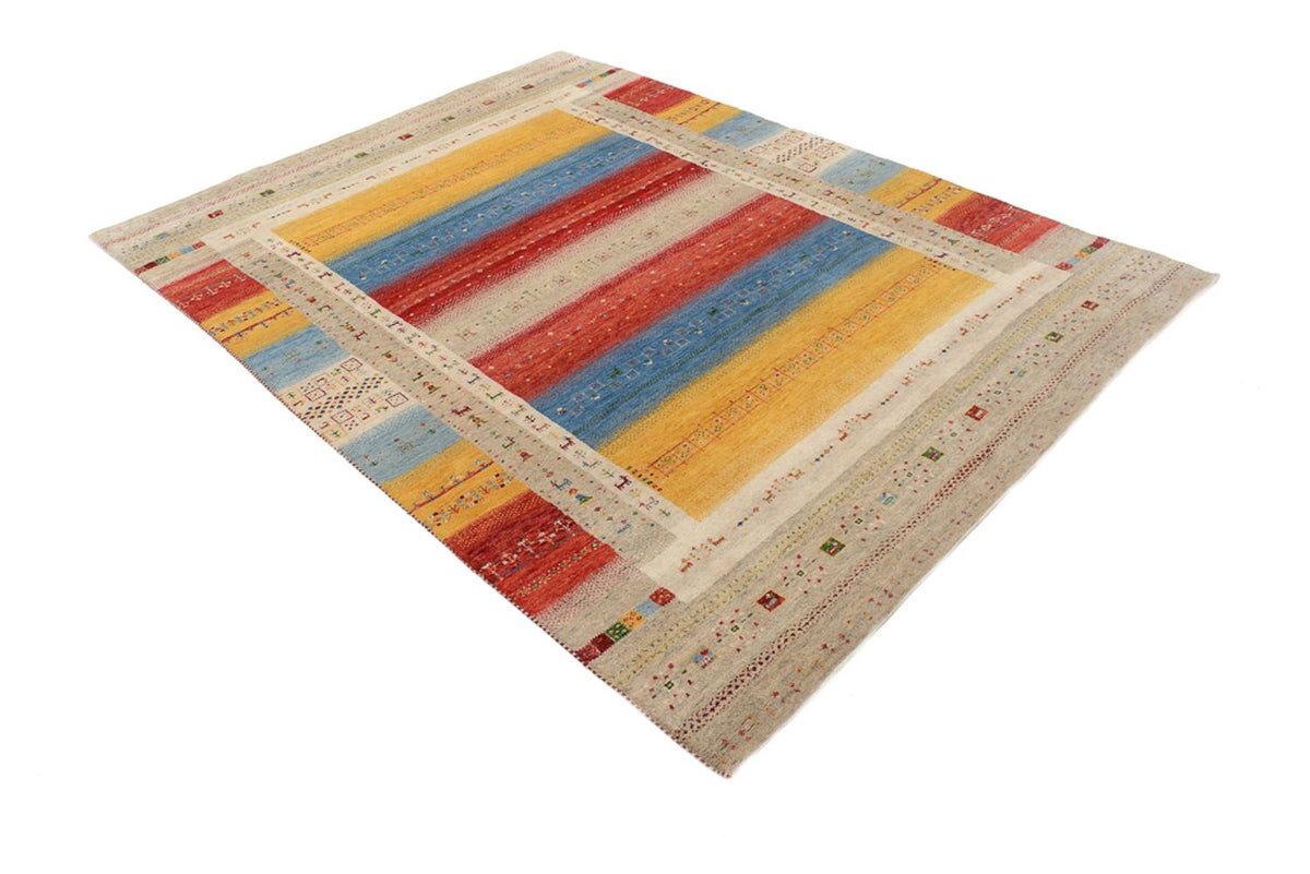 Gabbeh Rug - Loribaft Indus - 236 x 173 cm - multicolored