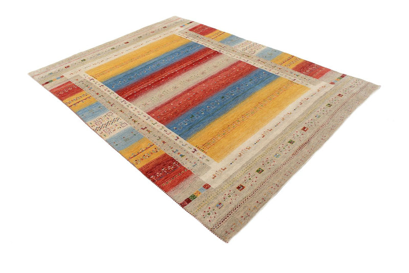 Gabbeh Rug - Loribaft Indus - 236 x 173 cm - multicolored