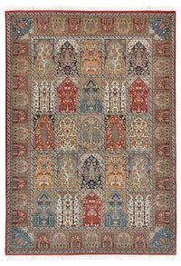 Oriental Rug - Ghom - Indus - 242 x 172 cm - dark beige
