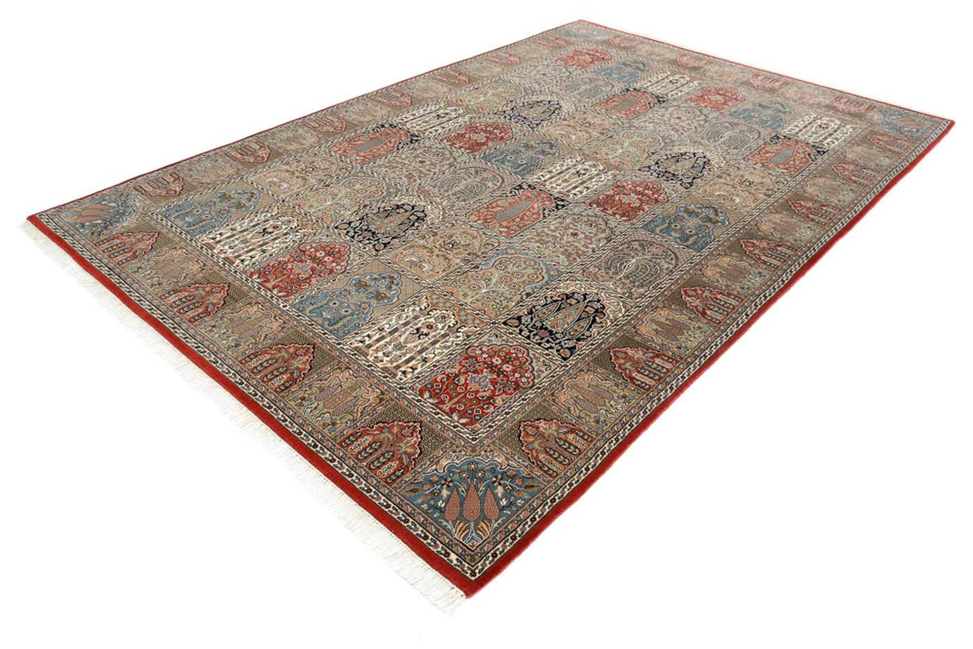Indo Qom Rug 306x211cm - Oriental Rug