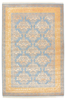 Oriental Rug - 307 x 206 cm - light blue