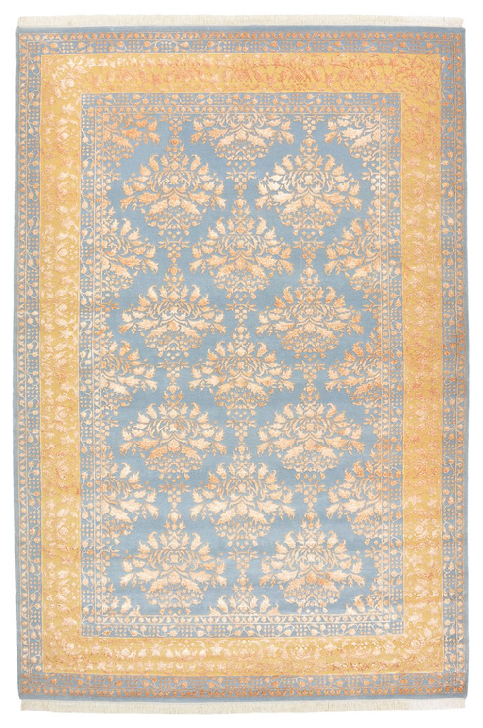 Oriental Rug - 307 x 206 cm - light blue