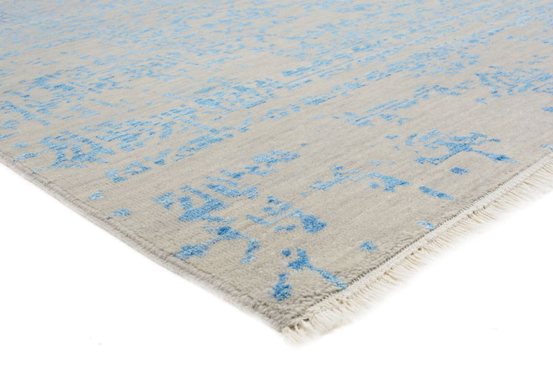 Designer Rug - 308 x 246 cm - blue