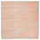 Designer Rug square  - 248 x 247 cm - orange