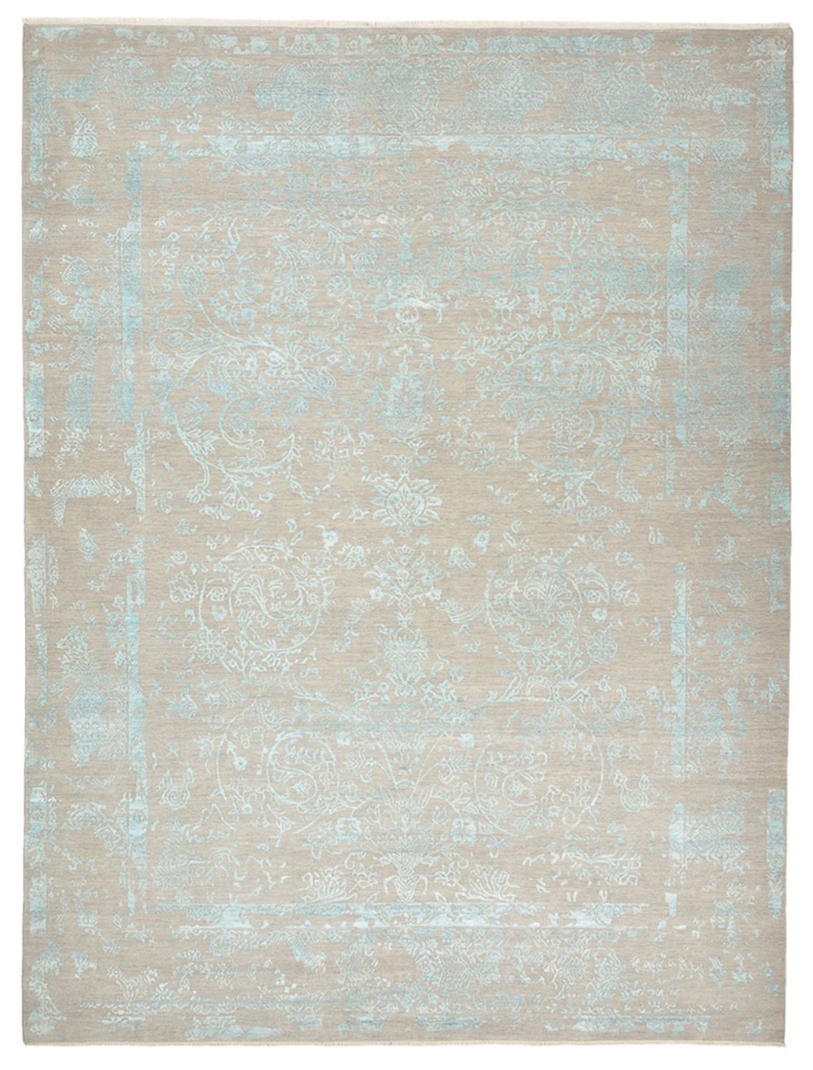 Designer Rug - 401 x 307 cm - light blue