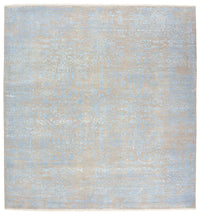 Designer Rug - 289 x 274 cm - light blue