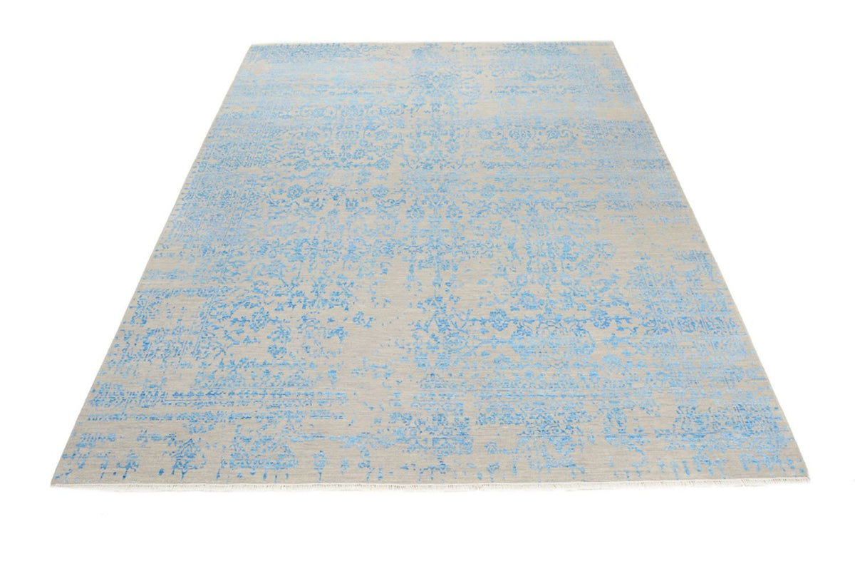 Designer Rug - 289 x 274 cm - light blue