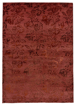 Designer Rug - 238 x 171 cm - red