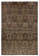 Designer Rug - 302 x 204 cm - dark brown