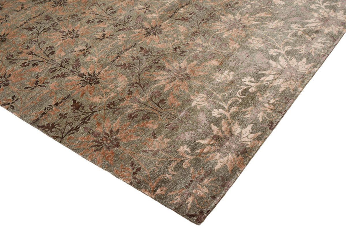 Designer Rug - 302 x 204 cm - dark brown