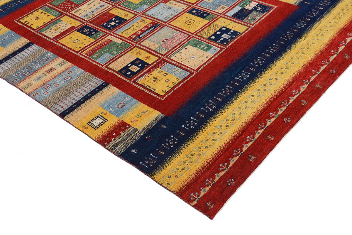 Gabbeh Rug - Loribaft Indus - 240 x 173 cm - multicolored