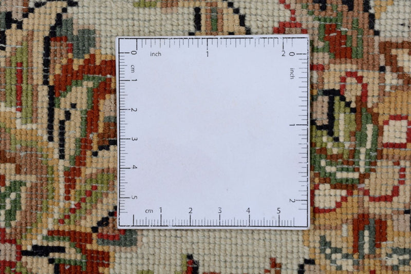 Oriental Rug - Tabriz round  - 218 x 216 cm - dark blue