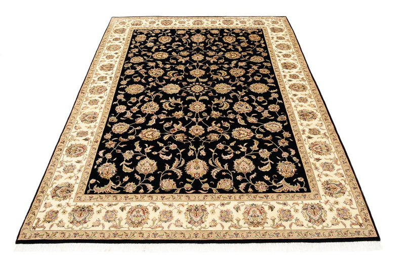 Oriental Rug - Tabriz - 214 x 155 cm - dark blue