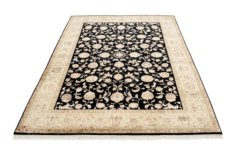 Oriental Rug - Tabriz - 214 x 155 cm - dark blue