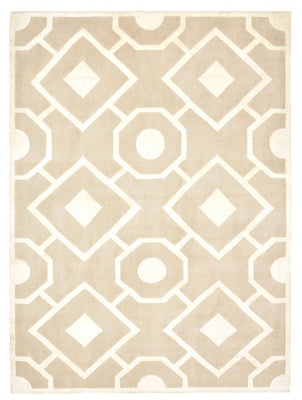 Designer Rug - 236 x 174 cm - beige