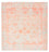 Designer Rug - 261 x 251 cm - orange