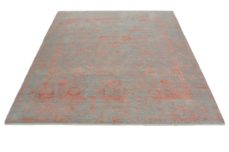 Designer Rug - 261 x 251 cm - orange