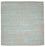 Designer Rug square  - 249 x 249 cm - light blue