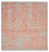 Designer Rug - 261 x 251 cm - rose