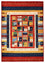 Gabbeh Rug - Loribaft Indus - 242 x 173 cm - multicolored