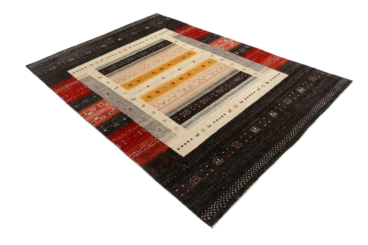 Gabbeh Rug - Loribaft Indus - 240 x 166 cm - multicolored