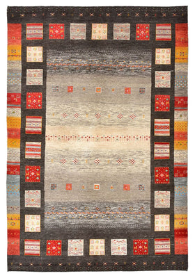 Gabbeh Rug - Loribaft Indus - 251 x 173 cm - multicolored